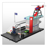 MATCHBOX SET UNITATEA DE SALVARE CU ELICOPTER